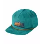 Cappellino con badge Ortovox Vintage - Pacific Green, taglia M