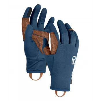 Ortovox Fleece Light Glove - Deep Ocean - XL