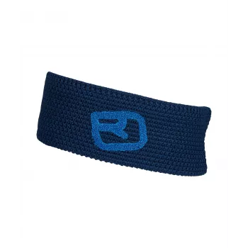 Fascia per capelli Ortovox Rock'N'Wool - Deep Ocean