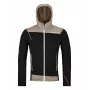 Ortovox felpa con cappuccio Fleece Light - Black Raven