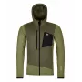 Ortovox Fleece Grid Hoody felpa con cappuccio Wild Herbs M
