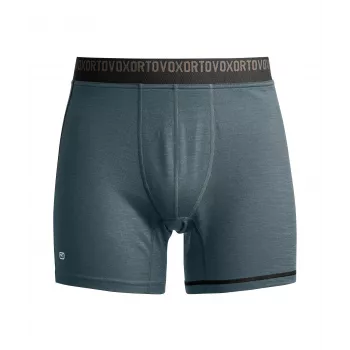 Ortovox 185 Rock N Wool Boxer Termopantaloni - Dark Arctic Grey, taglia S