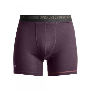 Ortovox 185 Rock N Wool Boxer - Dark Wild Berry - taglia S