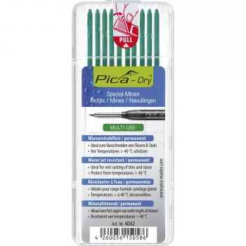 PICA-MARKER Pica DRY Refills verde - 10 mine, 2,8 mm, 125 mm