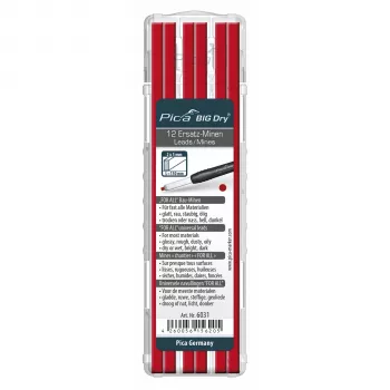 Pica BIG DRY set mine FOR ALL rosso - 12 mine di ricarica 2x5 mm 150 mm