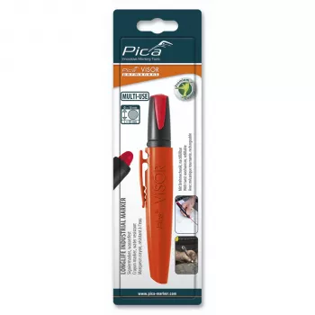 Pica VISOR pennarello permanente, rosso / SB