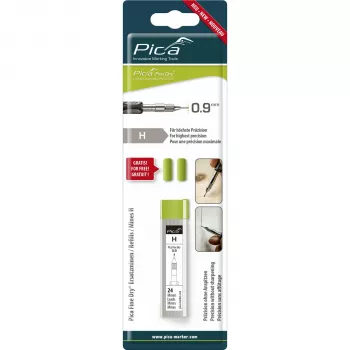 Pica Fine-Dry ricariche H - 10 mine di grafite 0,9 mm 125 mm