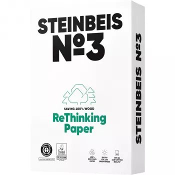Steinbeis N. 3 Carta riciclata A4 80 g/m² 500 fogli ISO 90
