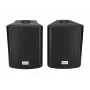 celexon 525-B Set di diffusori attivi 2 vie, 2 x 30 W RMS, con staffe a parete, nero (1000003398)
