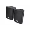 celexon 525-B Set di diffusori attivi 2 vie, 2 x 30 W RMS, con staffe a parete, nero (1000003398)