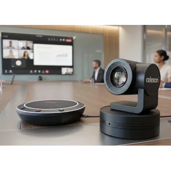 CELEXON VKS2040 Kit per videoconferenza - camera Full HD 1080p, vivavoce, telecomando