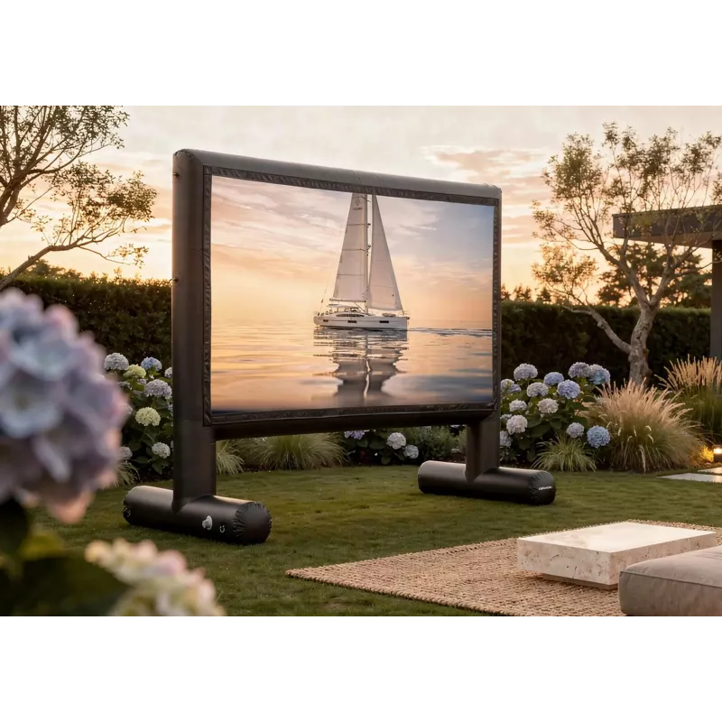 Celexon Inflatable Outdoor Projection Screen Professional INF 100, 100 inch 16:9, area visibile 222 x 125 cm, compatibile 4K-UHD
