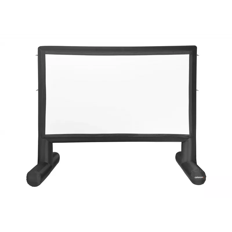Celexon Inflatable Outdoor Projection Screen Professional INF 100, 100 inch 16:9, area visibile 222 x 125 cm, compatibile 4K-UHD