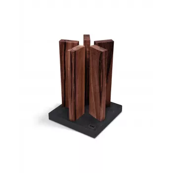 KAI ceppo portacoltelli magnetico Stonehenge noce
