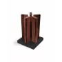 KAI ceppo portacoltelli magnetico Stonehenge noce