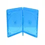 MEDIARANGE BOX38-3-30 Custodia Blu-ray - 3 dischi - blu - trasparente - plastica - 120 mm - RoHS