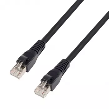 TTL 1812-HD-05 Cavo patch Cat.6a HDBaseT 0,5m nero