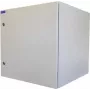 RESISTER armadio di rete 19 pollici Pro Aktiv - classe di protezione IP54/IP55 - porta in acciaio massiccia - 12U - larghezza x profondità 600x600 mm - ventola attiva - filtro - grigio chiaro (99RRA19WV126MG)