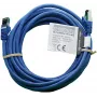 IT-BUDGET cavo patch Premium Full Copper - Flex AWG 26 - Cat.8.1 - 2000 MHz - senza alogeni - PoE+ - 40 Gbit - blu - 5 m