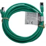 IT-BUDGET cavo patch Premium Full Copper - Flex AWG 26 - Cat.8.1 - 2000 MHz - senza alogeni - PoE+ - 40 Gbit - verde - 5 m