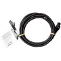 IT-BUDGET cavo patch Premium Full Copper - Flex AWG 26 - Cat.8.1 - 2000 MHz - senza alogeni - PoE+ - 40 GBit - nero - 3 m