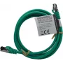 IT-BUDGET cavo patch Premium Full Copper - Flex AWG 26 - Cat.8.1 - 2000 MHz - senza alogeni - PoE+ - 40 Gbit - verde - 2 m