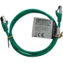 IT-BUDGET cavo patch Premium Full Copper - Flex AWG 26 - Cat.8.1 - 2000 MHz - senza alogeni - PoE+ - 40 Gbit - verde - 1,5 m