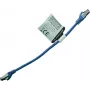 IT-BUDGET Cavo patch Premium Full Copper - Flex AWG 26 - Cat.8.1 - 2000 MHz - senza alogeni - PoE+ - 40 Gbit - blu - 0,5 m