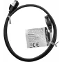 IT-BUDGET Cavo patch Premium Full Copper - Slim AWG 28 - Cat.8.1 - 2000 MHz - senza alogeni - PoE+ - 40 Gbit - nero - 1 m