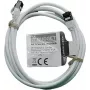 IT-BUDGET Cavo patch Premium Full Copper - Slim AWG 28 - Cat.8.1 - 2000 MHz - senza alogeni - PoE+ - 40 Gbit - bianco - 2 m (90ITBSLIM81PK2W)