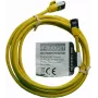IT-BUDGET Cavo patch Premium Full Copper - Slim AWG 28 - Cat.8.1 - 2000 MHz - senza alogeni - PoE+ - 40 Gbit - giallo - 3 m (90ITBSLIM81PK3Y)