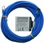 IT-BUDGET Cavo patch Premium Full Copper - Slim AWG 28 - Cat.8.1 - 2000 MHz - senza alogeni - PoE+ - 40 Gbit - blu - 5 m (90ITBSLIM81PK5B)
