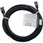 IT-BUDGET Cavo patch Premium Full Copper - Slim AWG 28 - Cat.8.1 - 2000 MHz - senza alogeni - PoE+ - 40 Gbit - nero - 5 m (90ITBSLIM81PK5S)