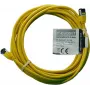 IT-BUDGET Cavo patch Premium Full Copper - Slim AWG 28 - Cat.8.1 - 2000 MHz - senza alogeni - PoE+ - 40 Gbit - giallo - 5 m (90ITBSLIM81PK5Y)