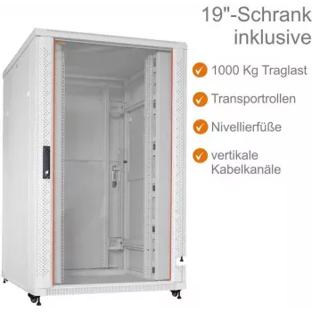 IT-BUDGET Armadio di rete 19