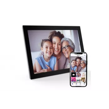 XORO cornice digitale WiFi 10,1 pollici con display IPS multitouch, 16 GB, nero