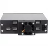 Inter-Tech IPC ST-5244 rack mobile hot-swap 4 vani 2,5 pollici SATA/SAS per vano 5,25 pollici, nero