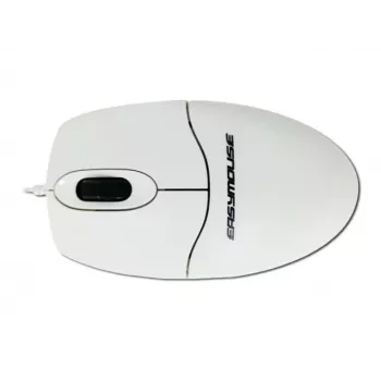 GETT GCQ EasyMouse mouse ergonomico con filo - ambidestro - ottico - 800 DPI - nero