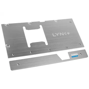 LYNK+ 5090 Plate Kit Zotac argento - GPU Backplate per RTX 5090 Modding
