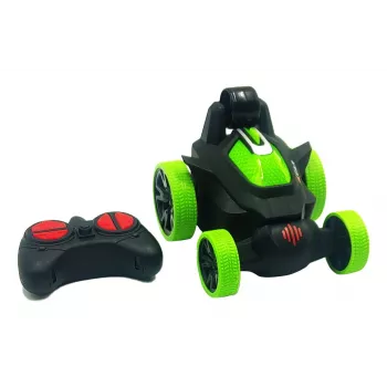 Mad Monkey RC Stunt Car 2,4 GHz 360° Flips verde/nero