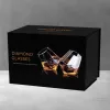 Thumbs Up Mad Monkey Diamond Whiskey Glass Set 2 pezzi trasparente 300 ml