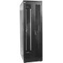 IT-BUDGET Armadio rack server 19 pollici SRK - 42U - 600x600 mm - doppie porte perforate anteriore e posteriore - Flatpack - nero (90ITB19SRK4266DTSN)