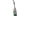 Cavo patch IT-BUDGET Full Copper Premium - Cat.6A - 500 MHz - senza alogeni - PoE+ - AWG 26/7 - grigio - 0,50 m
