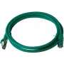 Cavo patch IT-BUDGET Full Copper Premium - Cat.6A - 500 MHz - senza alogeni - PoE+ - AWG 26/7 - verde - 2 m