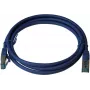 Cavo patch IT-BUDGET Full Copper Premium - Cat.6A - 500 MHz - senza alogeni - PoE+ - AWG 26/7 - blu - 20 m