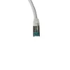 Cavo patch IT-BUDGET Full Copper Premium - Cat.6A - 500 MHz - senza alogeni - PoE+ - AWG 26/7 - bianco - 20 m