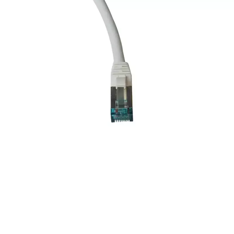 Cavo patch IT-BUDGET Full Copper Premium - Cat.6A - 500 MHz - senza alogeni - PoE+ - AWG 26/7 - bianco - 20 m