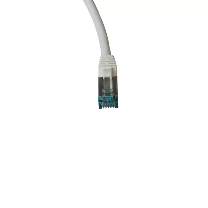 Cavo patch IT-BUDGET Full Copper Premium - Cat.6A - 500 MHz - senza alogeni - PoE+ - AWG 26/7 - bianco - 20 m