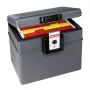 No Fire First Alert 2037FE cassaforte portatile - chiusura a chiave - nero/grigio - 410x324x127 mm