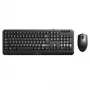 MediaRange set tastiera con filo e mouse ottico a 3 tasti, QWERTY (GR), nero (MROS108-GR)